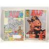 MARVEL ALF #1, ANNUAL #1 COMIC LOT, NEWSSTANDS
