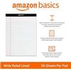 NEW AMAZON BASICS LEGAL WIDE RULED 8-1/2" PAD