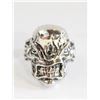 Image 1 : ALIEN EVIL CREATURE TWISTED FACE RING