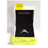 GENUINE PANDORA STERLING .925/ORANGE STONE