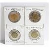Image 1 : FOUR MCDONALD ANNIVERSARY COINS