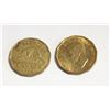 Image 1 : PAIR OF 1942 & 1943 CANADA WWII TOMBAC NICKELS