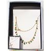 STERLING .925 CROSS NECKLACE & LONG JCREW NECKLACE