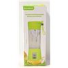 NEW PORTABLE AND RECHARGABLEBATTERY JUICER BLENDER