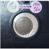 30)  CANADIAN 1925 80% SILVER DIME.