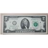 23)  USA UNCIRCULATED $2.00 BANKNOTE FROM 2017.
