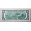 Image 2 : 23)  USA UNCIRCULATED $2.00 BANKNOTE FROM 2017.