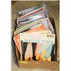 BUNDLE OF APPROX 50 RECORD ALBUMS IN SLEEVES