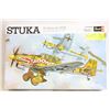 VINTAGE REVELL "STUKA JUNKERS" BOMBER MODEL KIT