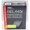 VINTAGE BEL 645I LASER DETECTOR IN BOX