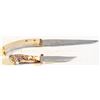 2 OLD KNIVES BONE HANDLE