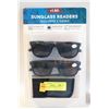 NEW SUNGLASS READERS 2 PK W/ CASES. +1.50