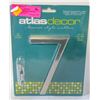 ATLAS DECOR HOUSE SILVER PLATED COLOR  # 7