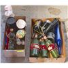 2 BOXES UNIQUE BOTTLES & CASES - ESTATE