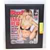 TARA REID SIGNED PICTURE  WITH WORLD WIDE