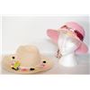(2) NEW SUMMER HATS (WOMEN), ATTACHED TAGS