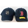 (2) HOCKEY BASEBALL CAPS (ADULT)