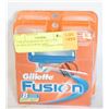 2 SEALED BOXES OF GILLETTE FUSION RAZOR BLADES