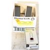 BOX OF 5 UNUSED MASTER PADDLE LOCKS WITH KEYS