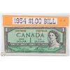 1954 CANADIAN 1.00 BILL