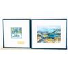 Image 1 : (2) WATERCOLOUR ORIGINAL ARTWORK (10"X10" & 10"