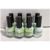 Image 1 : LOT OF 8 NEW COLORGAMES NAIL LACQUER DC202 "MINTY
