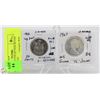 CDN 50 CENT COLLECTION SILVER 1967 + 1968