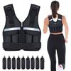 NEW SPORTNEER ADJUSTABLE WEIGHTED VEST 18LB