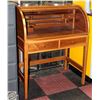 ROLL TOP WOOD DESK