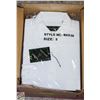 Image 1 : #2760-NEW MEN’S SHIRTS CASE OF 9 WHITE SIZE S