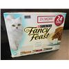 Image 1 : 1 Case of Purina Fancy Feast Wet Cat Food Variety Pack - 24 x 85g Cans - New