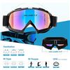 Image 4 : 2-Pack of Adult Motorcycle Goggles/ATV/Off-Roading Sport Goggles - New