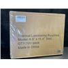 Image 2 : 100-Pack of Clear Thermal Laminating Pouches/Laminating Sheets - 8.9" x 11.4" - New Sealed