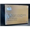 Image 2 : 100-Pack of Clear Thermal Laminating Pouches/Laminating Sheets - 8.9" x 11.4" - New Sealed