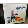Image 2 : 1 Ganiza Countertop Kitchen Blender/15PC Personal Smoothie Blender - New (Dmg Box)