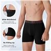 Image 2 : Bamboo Cool 7-Pack Men's Boxer Briefs - Size XL - Breathable/Soft Underwear for Men - NEW