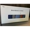 Image 4 : Bamboo Cool 7-Pack Men's Boxer Briefs - Size Large - Breathable/Soft Underwear for Men - NEW