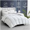 Image 1 : 1 Maple&Stone Feather Down Luxury Queen-Size Duvet (90 x 90") - White - New in Box!