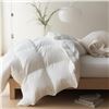 Image 7 : 1 Maple&Stone Feather Down Luxury Queen-Size Duvet (90 x 90") - White - New in Box!