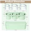Image 2 : 2 Ice Cube Tray Molds for Making Tumbler Mug Ice Cubes (for 20-40oz Tumbler Mugs) - New