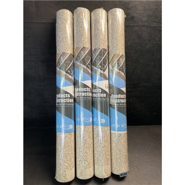 4 Rolls of Self-Adhesive Peel and Stick Granite Countertop Adhesive Paper/Waterproof Wallpaper - New