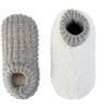 Image 3 : 1 Pair of Lemzone Men's Warm Non-Slip Slipper Socks w/ Sherpa Lining (Size M) New in Box