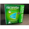 Image 1 : 1 Box of Nicorette Ultra Fresh Mint Gum - 210PCS - For Fast Relief of Nicotine Cravings - New