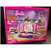 Image 1 : 1 Barbie Mega Blocks Build n' Play Ballet Studio Toy Set - 175pcs - New