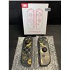 Image 2 : 1 Set of Gold/Black Pikachu Pokemon Design Joycon Controllers for Nintendo Switch - New