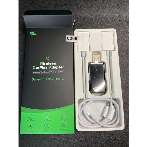 1 Wireless CarPlay Adapter - Plug & Play Design; Converts Wired to Wireless CarPlay - Brand New