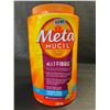 Image 1 : 1 Tub of Meta Mucil Fibre Therapy for Digestive Health - 1.04 kg; Sugar-Free Orange - New