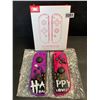 Image 2 : 1 Set of Joycon Controllers for Nintendo Switch - Pink/Purple Halloween Design - New