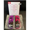 Image 2 : 1 Set of Joycon Controllers for Nintendo Switch - Pink/Purple Halloween Design - New