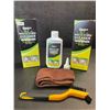 Image 2 : 2 Oleciya Mold Stain Cleaner/Mold Remover Gel Kits - 150ml each w/ Cleaner Brush & Cloth - New
